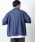 「OtoNANO」 デニムシャツ 半袖