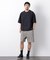 ストレッチワイドプルオーバー Tシャツ半袖（セットアップ可）