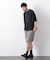 ストレッチワイドプルオーバー Tシャツ半袖（セットアップ可）