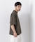 ストレッチワイドプルオーバー Tシャツ半袖（セットアップ可）
