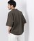ストレッチワイドプルオーバー Tシャツ半袖（セットアップ可）
