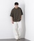 ストレッチワイドプルオーバー Tシャツ半袖（セットアップ可）