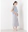 kaene／フラッフィーフラワーコンビドレス
