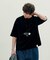 ベロア クルーネック Ｔシャツ 半袖