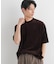 ベロア クルーネック Ｔシャツ 半袖