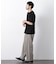 「Meaningful Continuity」coveross(R) ツイル調 冷感プレーティング天竺 ポケットTシャツ