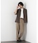 「メランジドライ」ZIPシャツブルゾン(セットアップ可)