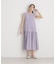 ストライプティアードワンピース