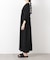 楊柳Vネックシャーリングワンピース