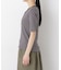 ボーダーテレコヘンリーネックTシャツ
