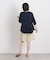 メランジストレッチベルト付ハーフパンツ(セットアップ可)