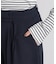 メランジストレッチベルト付ハーフパンツ(セットアップ可)