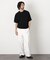 C／Ny ブークレ クルーネックニットTEE
