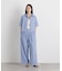 THOUSAND MILE／SEERSUCKER STRIPE WIDE PANTS(セットアップ可)