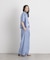 THOUSAND MILE／SEERSUCKER STRIPE WIDE PANTS(セットアップ可)