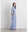 THOUSAND MILE／SEERSUCKER STRIPE WIDE PANTS(セットアップ可)