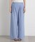 THOUSAND MILE／SEERSUCKER STRIPE WIDE PANTS(セットアップ可)