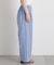 THOUSAND MILE／SEERSUCKER STRIPE WIDE PANTS(セットアップ可)