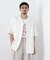 ｢FRENCH LINEN｣ フライフロント半袖シャツ