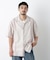 ｢FRENCH LINEN｣ フライフロント半袖シャツ