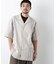 ｢FRENCH LINEN｣ フライフロント半袖シャツ