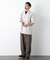 ｢FRENCH LINEN｣ フライフロント半袖シャツ