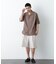 ｢FRENCH LINEN｣ ベルテッドワイドショーツ