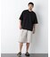 ｢FRENCH LINEN｣ ベルテッドワイドショーツ