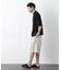 ｢FRENCH LINEN｣ ベルテッドワイドショーツ