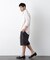 ｢FRENCH LINEN｣ ベルテッドワイドショーツ