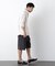 ｢FRENCH LINEN｣ ベルテッドワイドショーツ