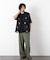 ポリエステルウィーブ ワイドパンツ