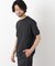 「モダンコンフォート」ヘリンボン クルーネックTシャツ 半袖