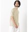 「モダンコンフォート」ヘリンボン クルーネックTシャツ 半袖