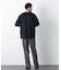 2トーンシルケット切り替えTシャツ 半袖