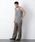 Raffy Cotton Jersey_切替タンクトップ