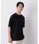 リンクスジャガードリーフ柄Tシャツ