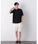 リンクスジャガードリーフ柄Tシャツ