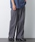 COOLMAX (R) 2タックワイドスラックス