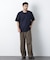 COOLMAX (R) 2タックワイドスラックス