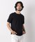 リブフライスTシャツ 半袖