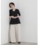 SUMMER VEIL KNIT ペプラムニットカーディガン