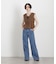 SOMETHING／LISA LACE UP WIDE