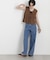 SOMETHING／LISA LACE UP WIDE