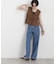 SOMETHING／LISA LACE UP WIDE