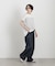 SOMETHING／LISA LACE UP WIDE