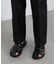 NewOnTrousers ウォッシュサテンWide テーパー