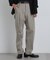 NewOnTrousers ウォッシュサテンWide テーパー