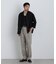 NewOnTrousers ウォッシュサテンWide テーパー