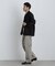 NewOnTrousers ウォッシュサテンWide テーパー